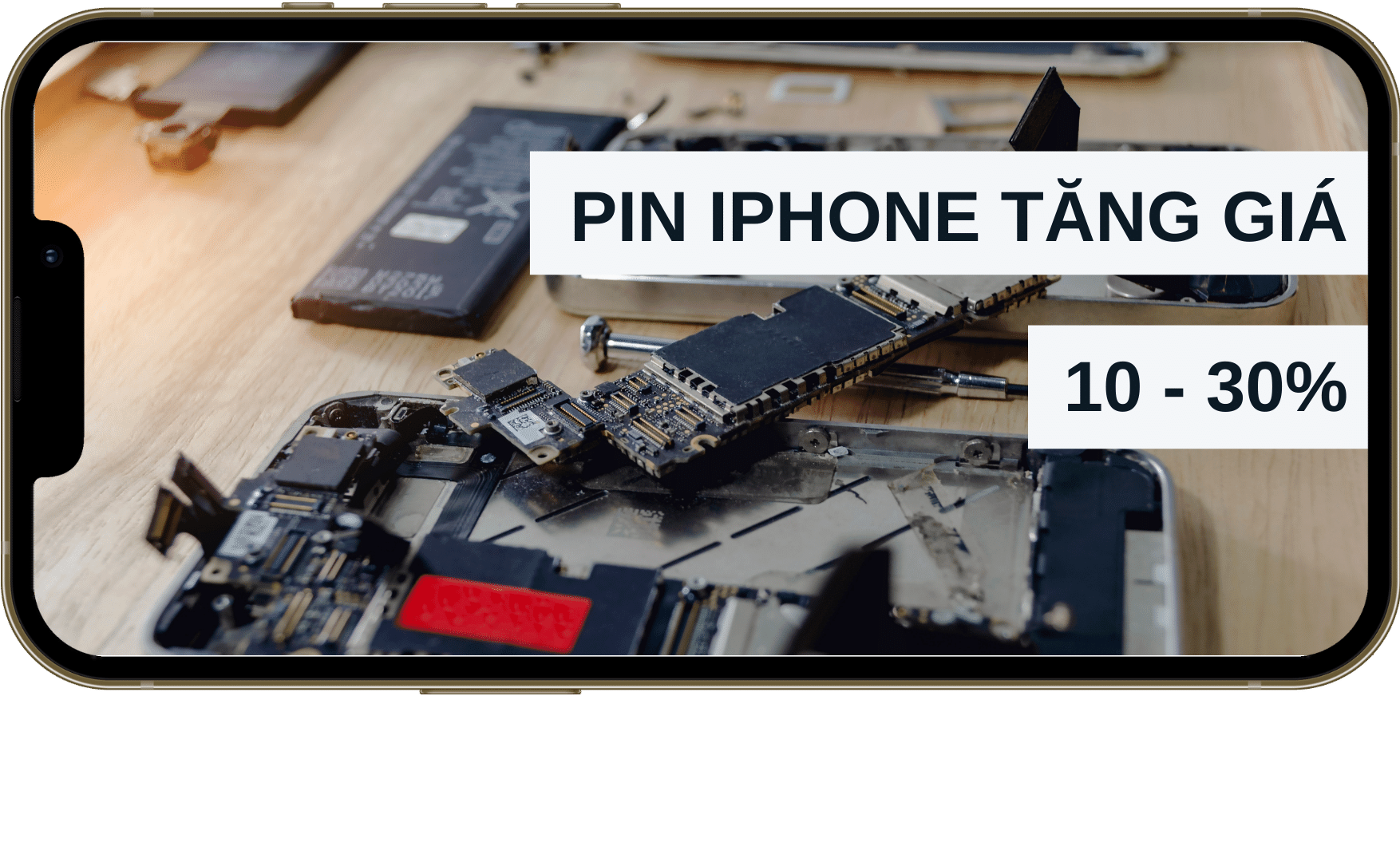 Giá thay pin iPhone tại Việt Nam tăng 10-30%