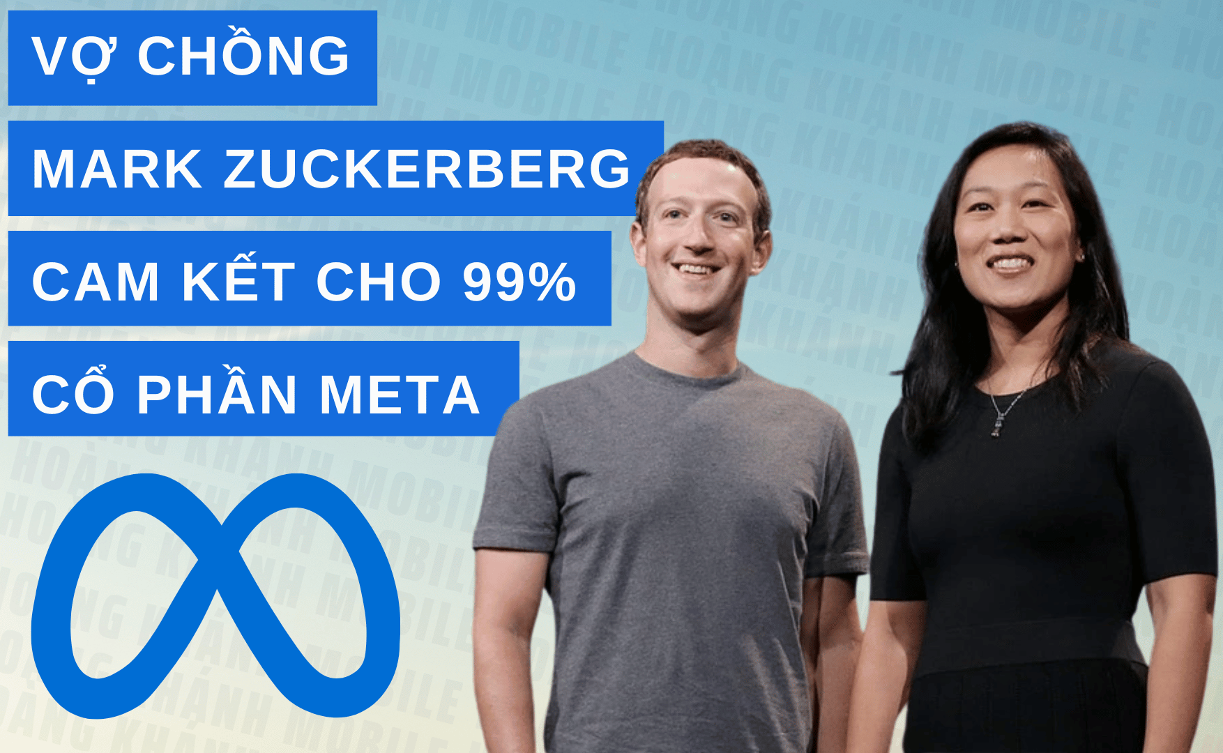 Vợ chồng Mark Zuckerberg thành lập trung tâm sinh học mới, cam kết cho đi 99% cổ phần Meta để làm điều cao cả