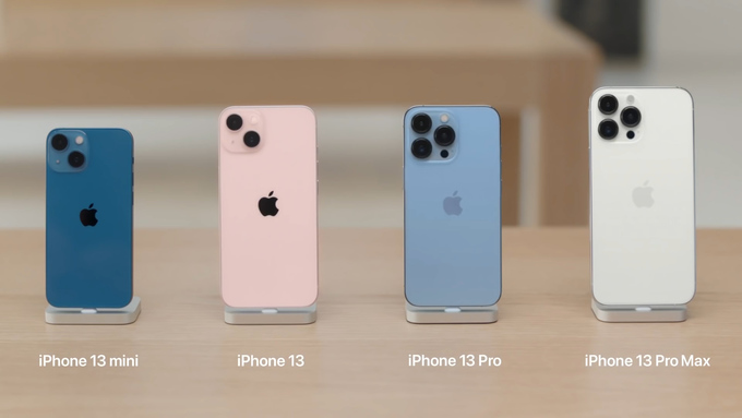 iPhone 13 mini, iPhone 13, iPhone 13 Pro và iPhone 13 Pro Max. Bộ tứ siêu phẩm 2021 của Apple với những cải tiến vượt trội