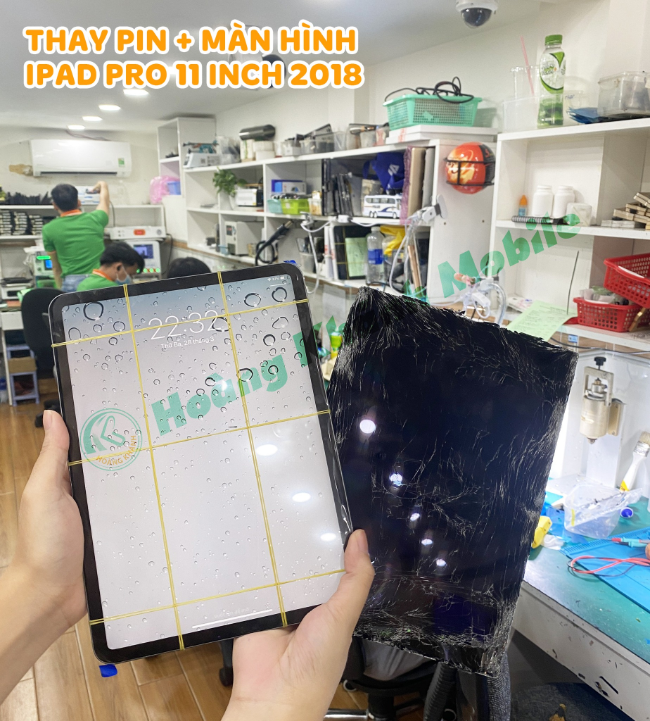 thay pin và kính cho iPad Pro 11 inch 2018