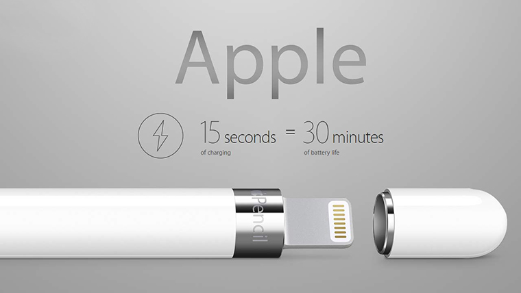 thời gian sạc pin apple pencil