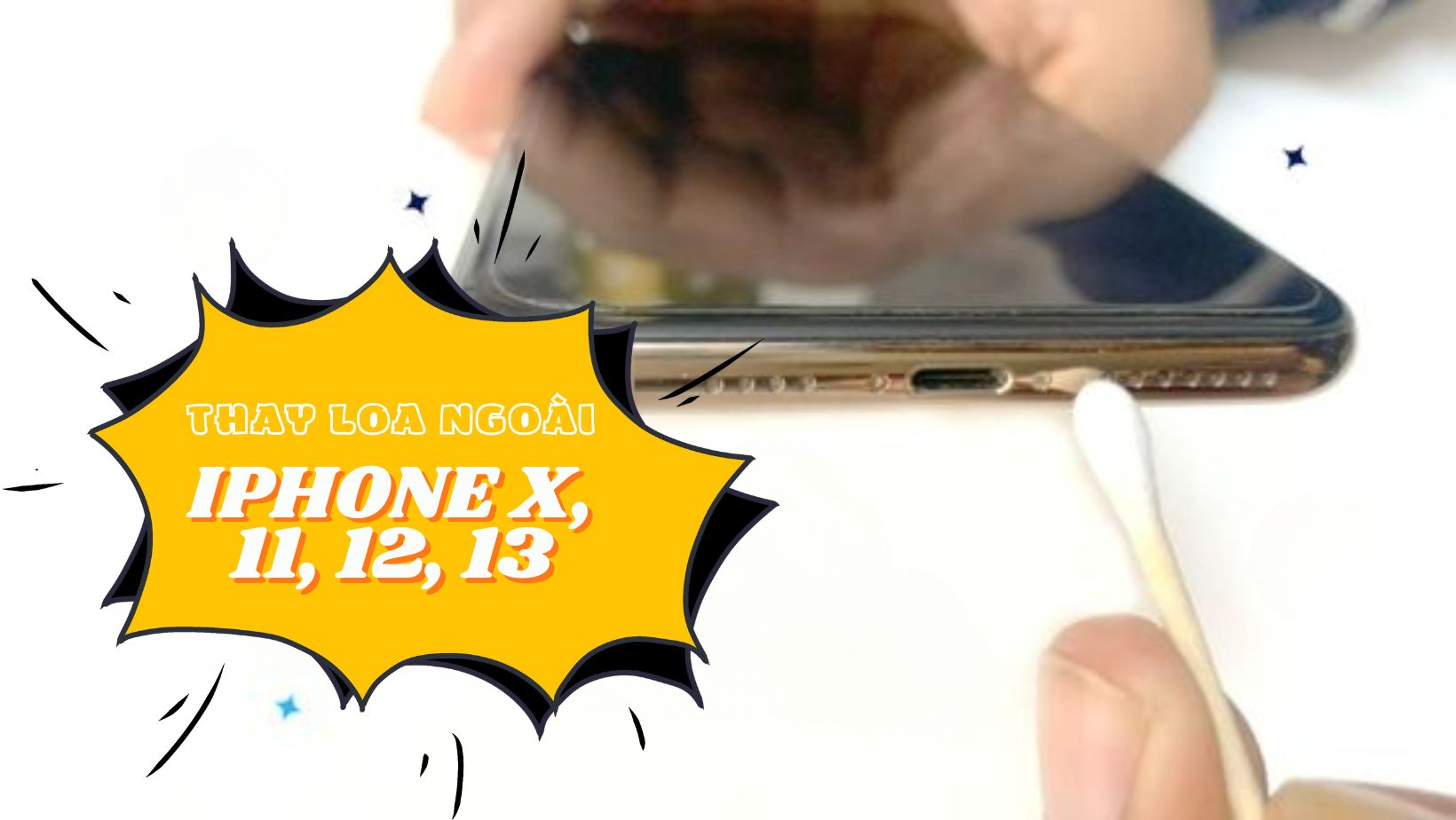 Thay Loa Ngoài iPhone X, Giá Thay Loa Trong | Loa Ngoài iPhone 11, 12, 13 Pro Max