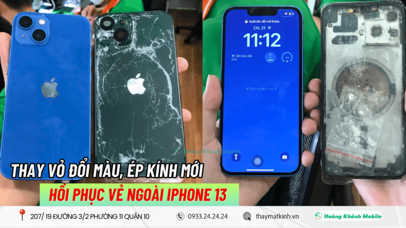 Thay Vỏ iPhone 13, 14, 15 Series | Zin new & Zin Tháo Máy | Giá Tốt, Uy Tín & Nhanh Chóng
