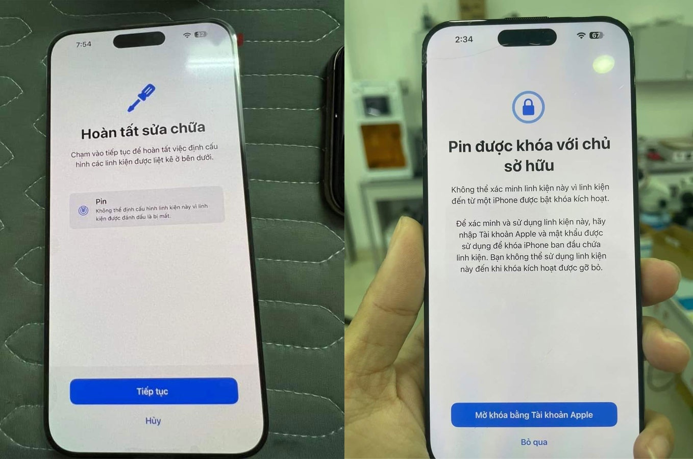 Chạy Chuẩn Đoán Chính Hãng Khi Lên IOS 18.