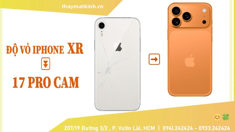 Độ vỏ iphone XR lên 17 Pro có nên không?
